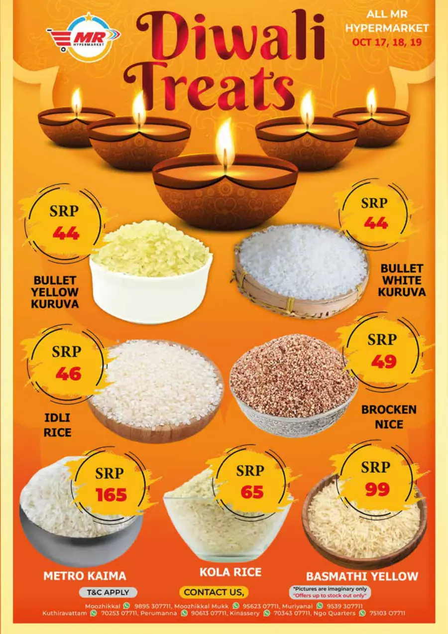 Diwali offers In MR Hypermarket Calicut